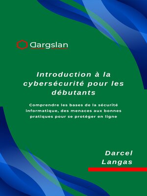 cover image of Introduction à la cybersécurité pour les débutants